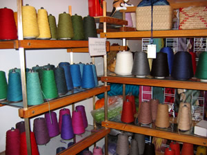 spools of wool